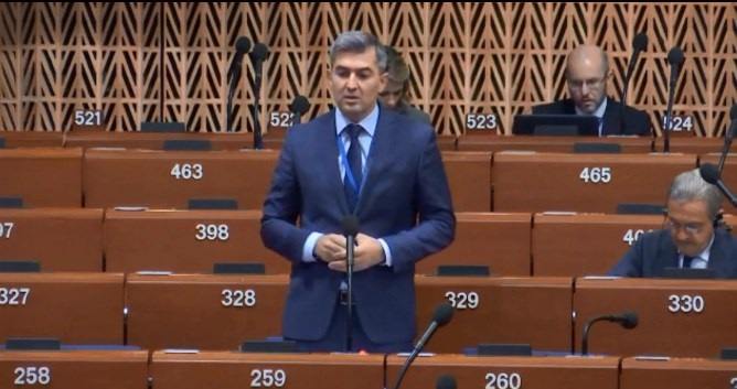 Azərbaycanlı deputatdan ermənilərə sərt cavab - VİDEO